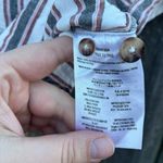 Volcom  Striped Cropped Button Down Top Small Photo 2