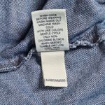 Mudd ‎ Denim Vest with Gray Hoodie Size Small Blue Jean Sleeveless Jacket Photo 4