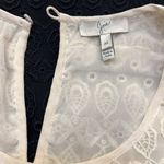 Joie  white & black tiered eyelet dress M Photo 6