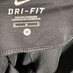 Nike Running Leggings Womens M Black Cropped Stretch Athletic Activewear Photo 5