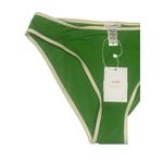 ANDIE NWT  The Bells 90's Medium Rise Bottom Swimsuit Bottom Piping M Green #3308 Photo 3