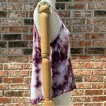 American Eagle VTG  Outfitters Tie Dyed Purple/Pink and White Tank Top / S / EUC Photo 4