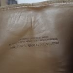 Tory Burch  TAN SUEDE SIDE ZIP FLARED WOODEN BLOCK STACKED HEEL BOOTIES 8.5M Photo 10