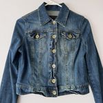 Calvin Klein Jeans Women's Blue Stretch Classic Trucker Denim Jacket Size S Photo 2