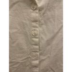 & Other Stories Stockholm Atelier & Other Stories Cream Corduroy Pleated Shoulder Shacket, sz 2 Photo 4