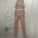 Pink Sports Bra and Leggings Set Size XS Photo 1
