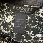 EXPRESS Vintage Y2K  black floral slip dress Photo 2