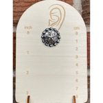 Lone Star Concho Earrings Silver Photo 1