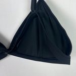 J.Crew NWT  Ribbed Triangle Bikini Top Black Plus Size 3X NEW Photo 9