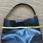 Lauren Ralph Lauren Tate black pebbled leather medium tote bag Photo 8