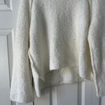 Free People White Sweater BFF Cocoon Solid Crew Photo 2