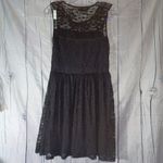 Garage  Black Lace Sleeveless Goth Indie Sleeze Dress Photo 8