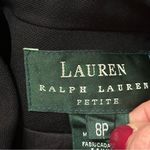 Ralph Lauren Lauren  Vintage Women’s Size 8 P Black Noir Wool RLL Crest Blazer Photo 10