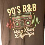 Music 90’s R & B Brown Graphic Short Sleeve Tee Size M Photo 1