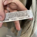 ZARA Ribbed Knit Longline Duster Cardigan Tan Beige Size Large Photo 10