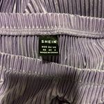 SheIn NWT Icon 2 Piece Skirt Set in Lilac, Size XS Photo 6