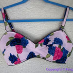 Seafolly floral print bikini top, women size 6 Photo 0