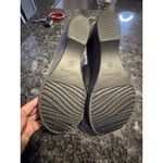 Dansko  Vanda 1701797200 Grey Leather Buckle Wedge Heels Shoes Size 38 US 7.5-8 Photo 6