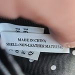 Merona Faux Leather Buckle Crossbody Purse Black Photo 5