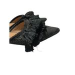 London Rag Tassel Black Classic Pointed Flats Size 37 Photo 2