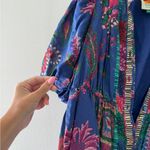 Farm Rio Sunset Tapestry Cotton Blend Mini Dress XXS Photo 9