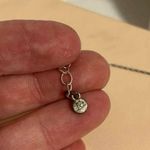 LC Lauren Conrad Lauren Conrad Silver Tone Rhinestone Ball Necklace Pendant Y2K Simple Minimal Photo 5