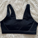 Aerie  Goals Sweat Sports Bra Black Size Small Photo 0