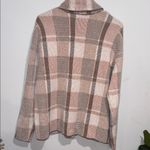 Rachel Zoe Checkered Wool Jacket in Pink and Brown Photo 8