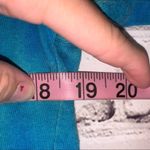 Vintage Blue Hand Bleached Short Sleeve Tee Shirt Photo 4