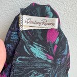 Vintage Lindsey Roscoe Made In USA Farr West Abstract Bodysuits Size Medium Blue Photo 5