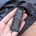 Aritzia Golden by TNA • Inland Dress grey t shirt knit mini bodycon charcoal Photo 7