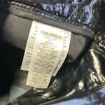 Good American NEW Good Classic Faux Leather Straight Leg Pants Black Sz 14 / 32 Photo 6