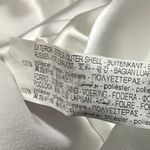 ZARA  White Silk Satin Long Sleeve Faux Wrap Collared Blouson Mini Dress Size XS Photo 4