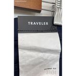 Banana Republic Banana Republic Blue Skinny Traveler Pant - Size 31x34 Photo 4