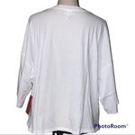 Friends large pajama top crewneck drop shoulder White Photo 3