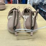 Eileen Fisher  Flat Elastic Lace Up Espadrilles Tan Women's Size 6 NWOT Photo 6