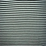 Brandy Melville Black White Cotton Stripped Ribbed Bodycon Mini T-Shirt Dress OS Photo 4