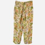 J Crew Drapey Cup to Blend Trouser Pants Womens 2 Zinnia Floral Lined Yellow Photo 2