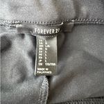 Forever 21 Black Metallic Gold Stripe Stirrup Pants Size L NWT Photo 6