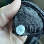 Lululemon  Run Wild Short Sleeve Tech Tee Womens 10 Black Gray Photo 6