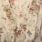 LC Lauren Conrad  Floral Cream Dress Photo 2