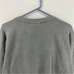 Hippie Rose  Long Sleeve Pullover Crewneck Sweatshirt Large Gray Photo 6