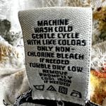 American Rag Crochet Ruffle Tank Blouse Floral Button Front Smocked Lace Small Photo 2