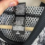 Victoria's Secret Black White Marble Swirl Mesh Sport Drawstring Hoodie Photo 10