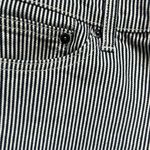 Ralph Lauren Lauren Navy White Striped Denim Jeans Size 8 Preppy Casual Spring Photo 1