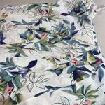 Cooper and Ella NWT Womens Tropical Sleeveless Pleated Top Multi-Color Size Medium Photo 3