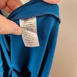 Susana Monaco Dress One Shoulder Ruched Sides Peacock Tulip Hem Mini Cocktail Photo 10