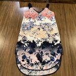 Adelyn Rae  FRANCES FLOWER MULTI COLOR PRINTED SLEEVELESS SLIP SHEATH DRESS XS Photo 2