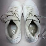 On Clouds Roger Advantage White Leather Sneakers Photo 5