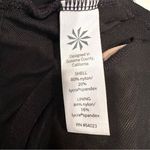 Athleta  Laguna‎ Side Scrunch Tankini Swim Top Women's 32D/DD Black White Photo 8